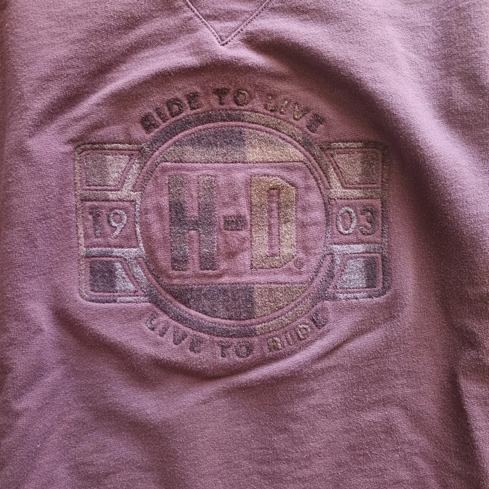 Harley-Davidson Burgundy Women's Sweatshirt - Picture 2 of 3